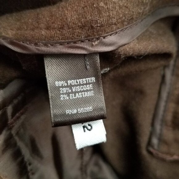 Express Studio Brown Gaucho Sailor Pants - Picture 3 of 7